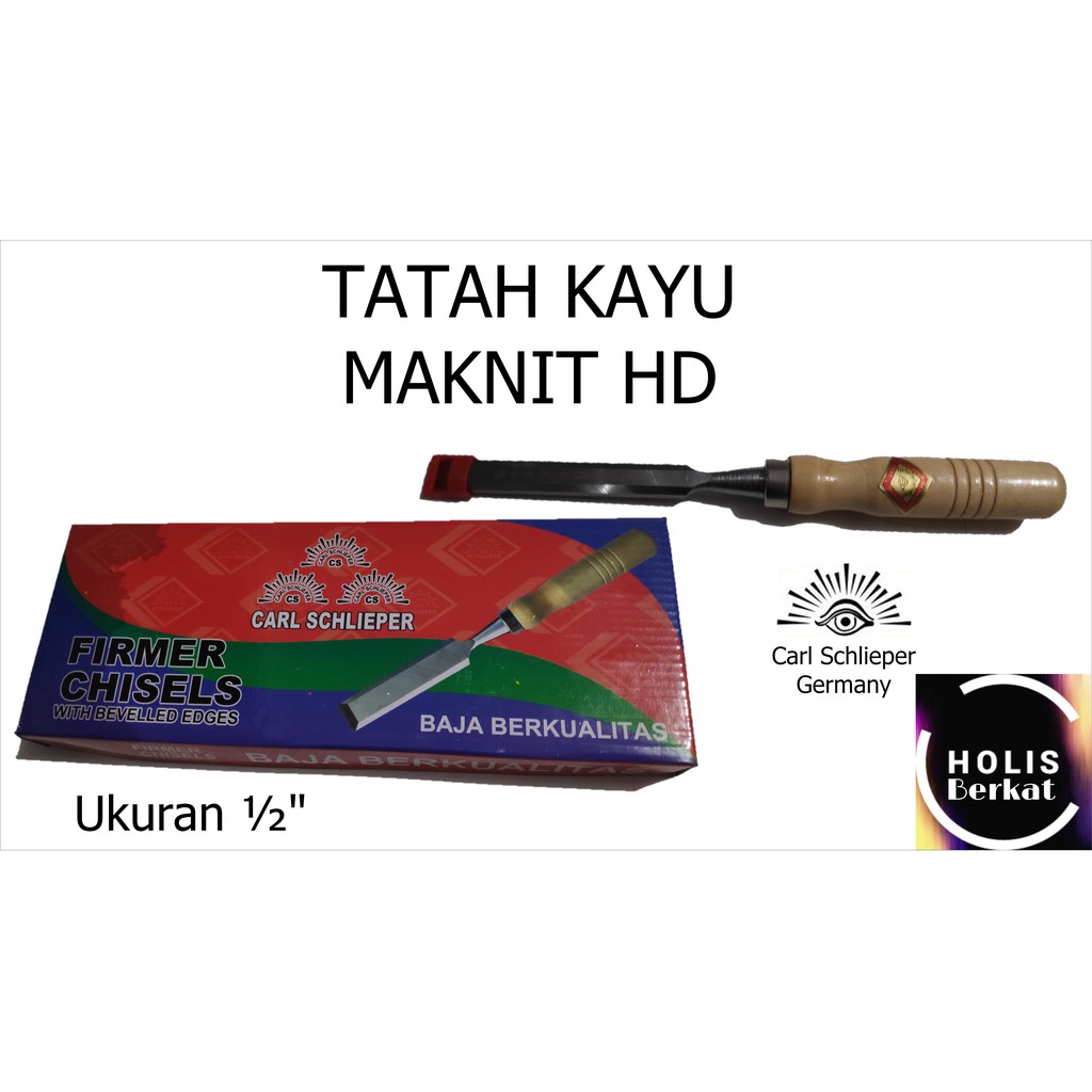 Tatah Kayu Maknit HD 1/2&quot; Carl Schlieper