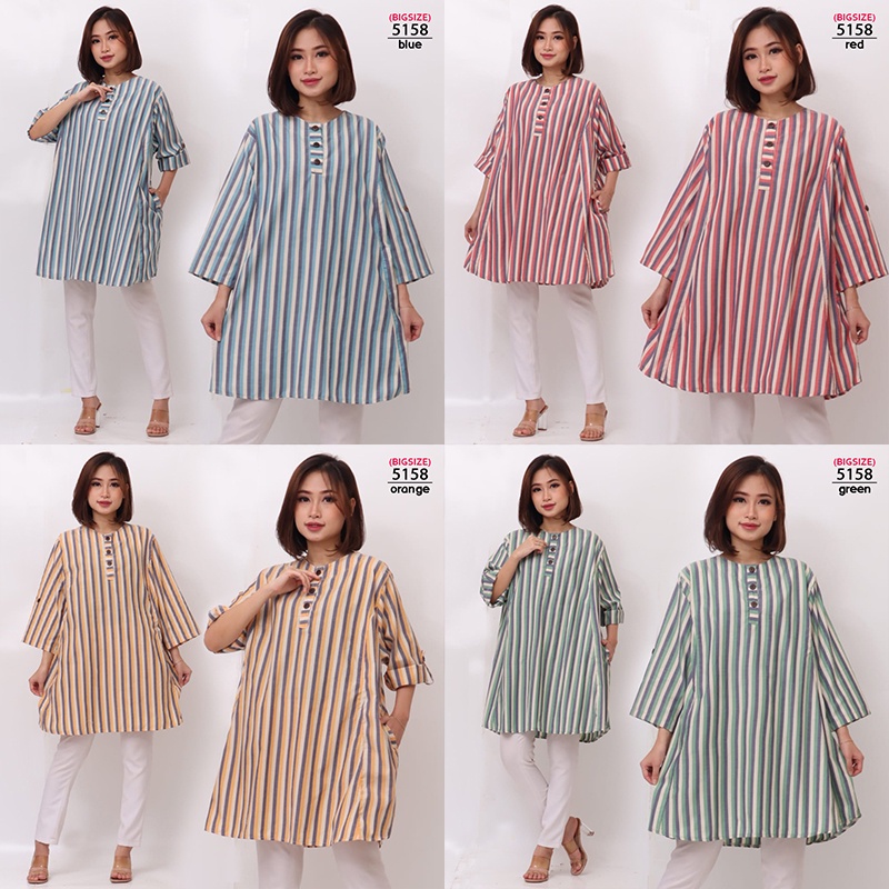 ARENA - LONGSHIRT BIGSIZE /  Tunic Wanita Jumbo