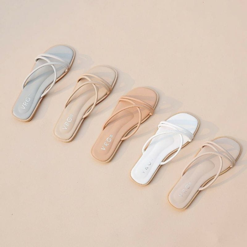 TEPLEK SILANG SWEET SANDAL WANITA TERBARU SANDAL SLIP ON