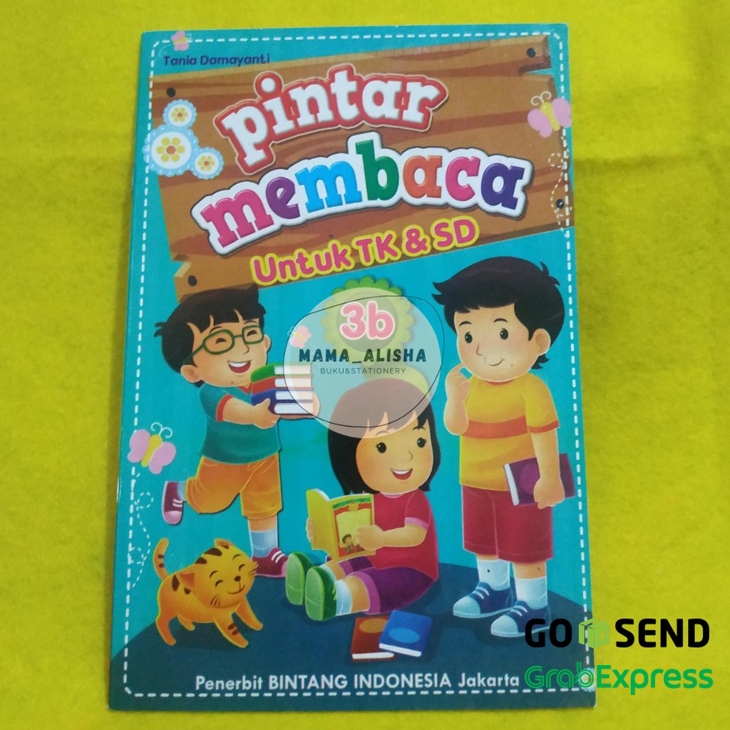 Buku Pintar Membaca Jilid 3b untuk Anak TK dan SD