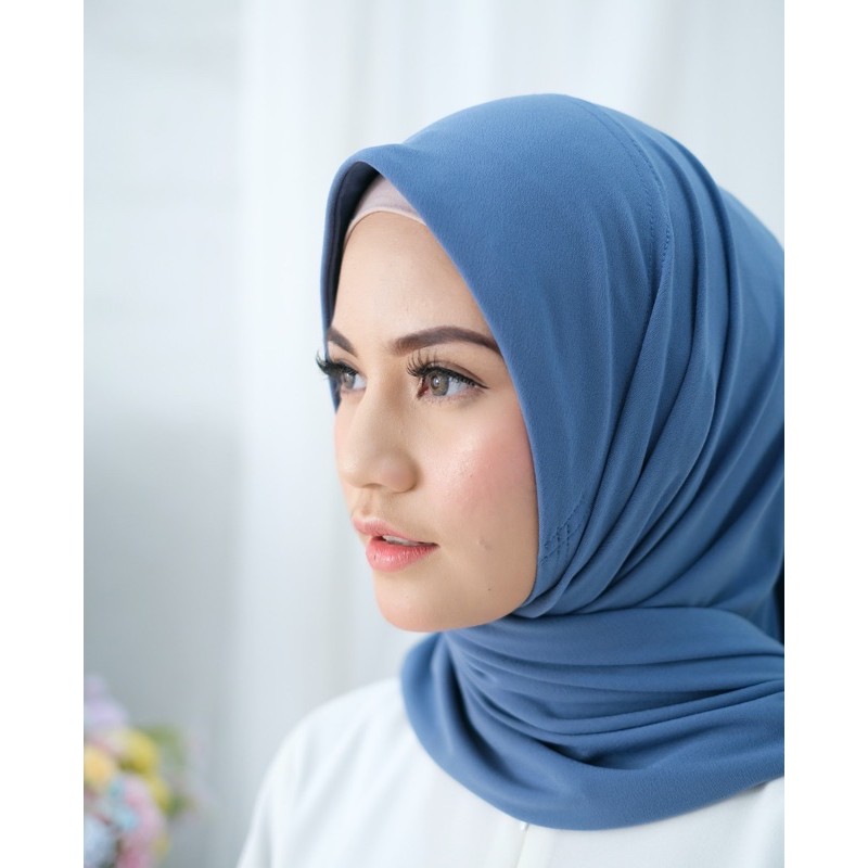 Izzy Square Instant - Albata Hijab-Izzy Denim