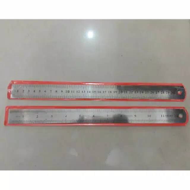 

penggaris besi /stainless steel 30cm