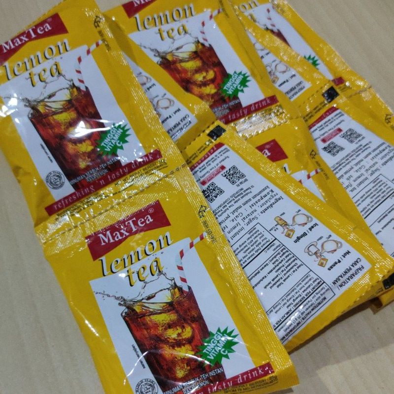 

MAX TEA LEMON TEA 25gr isi 10pcs