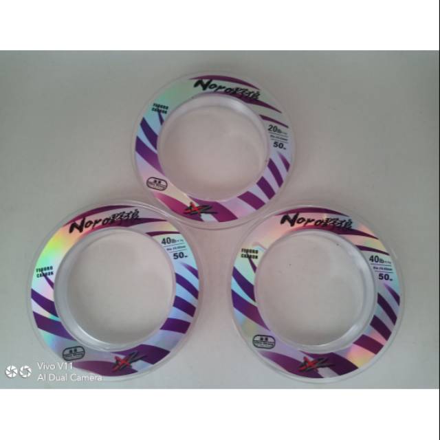 Senar mono leader AXZ fluro carbon 100% leader pancing leaders senar leader kuat