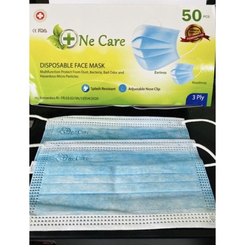 masker earlop one care embos non medis