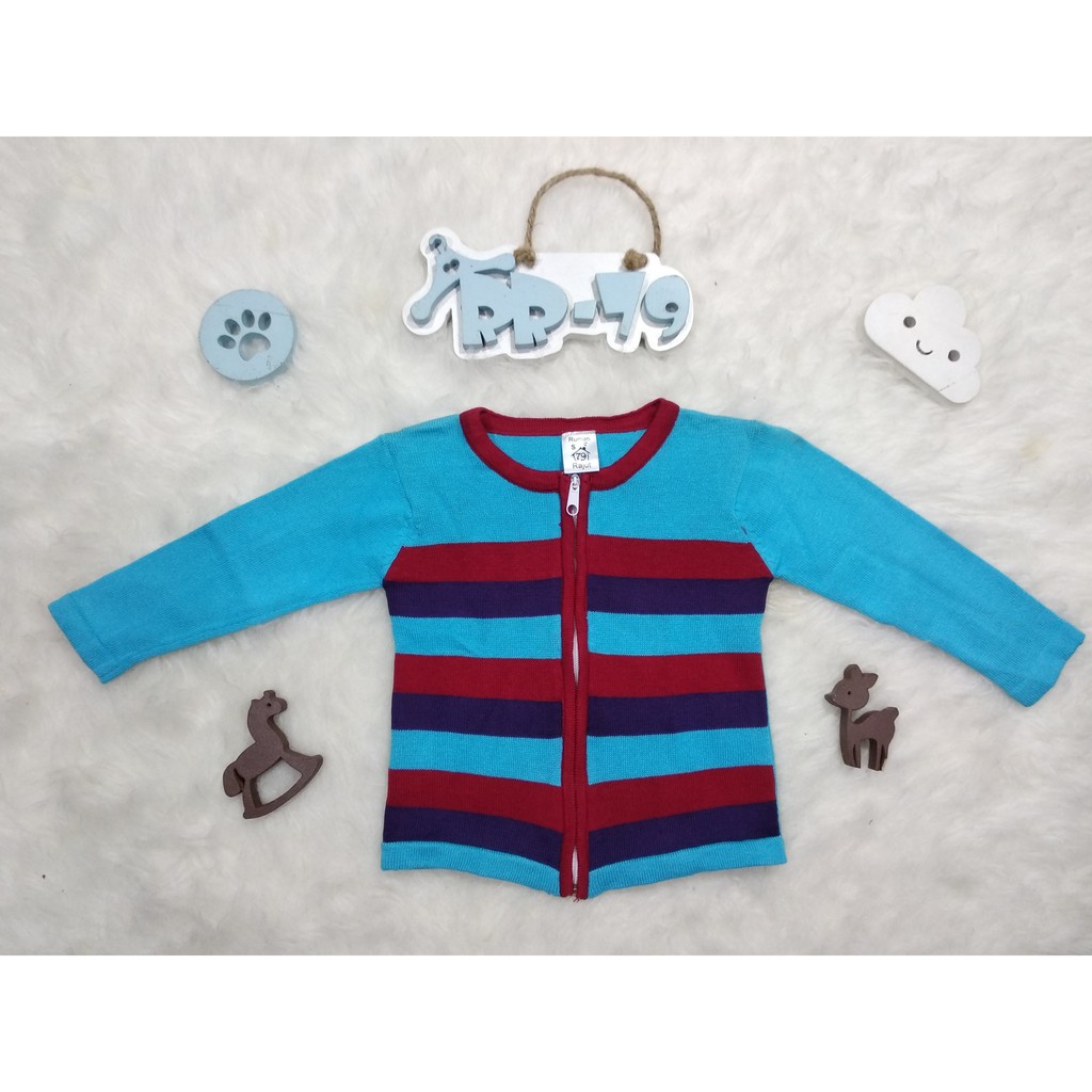 Cardian rajut baju atasan anak outerwear bayi anak - 1T