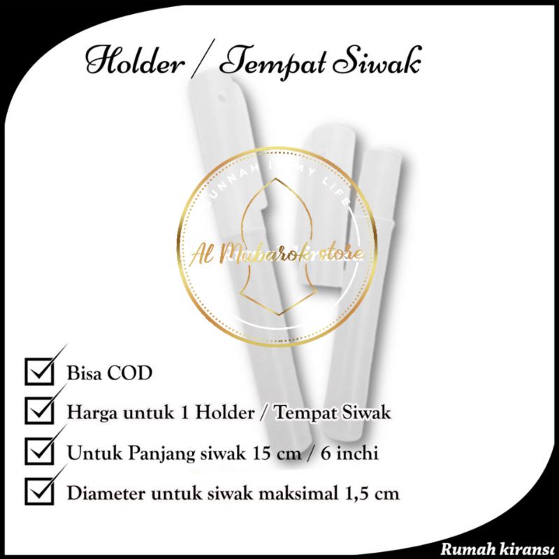 tempat siwak wadah siwak holder siwak