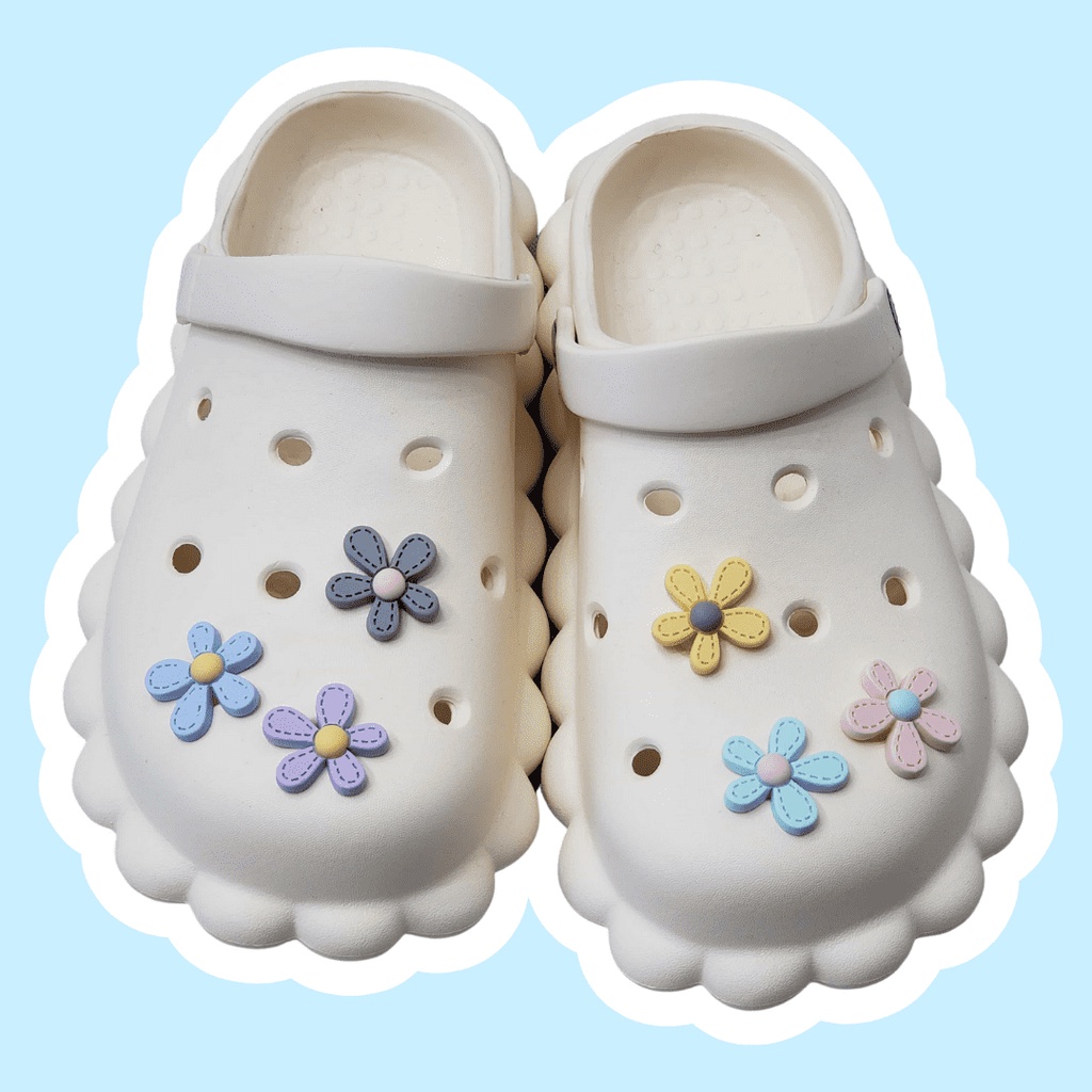✨shinyDIY✨Crocs jibbitz: aksesori cantik untuk sepatumu❤️6 Pcs Aksesoris Sepatu Bentuk Kartun Winnie the Pooh-croc jibz croc