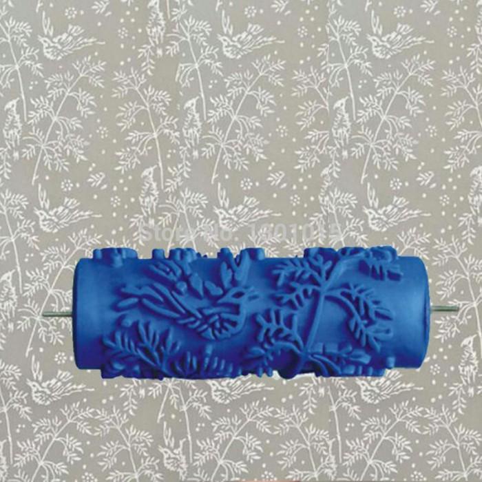 Wallpaper Paint Roller Painting Roll Motif Tanpa Aplikator