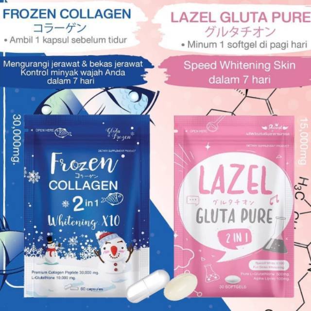 FROZEN COLLAGEN+ LAZEL DUO WHITENING