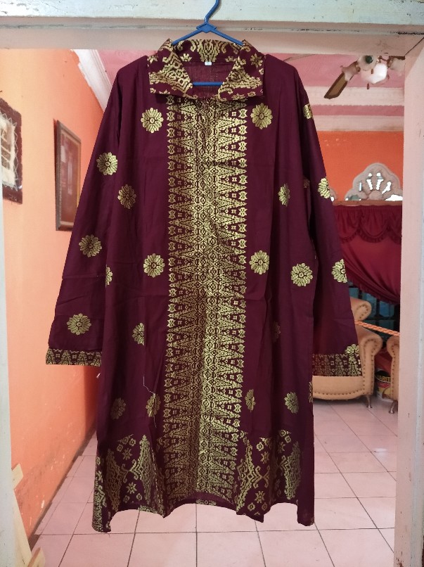 Tunik Batik Wanita Motif Prada Matahari