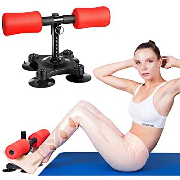 [COD] Alat Fitnes Sit Up Stand Holder Helper Fitnes Bench Olahraga Penahan Kaki Portable - Ungu Merah Biru