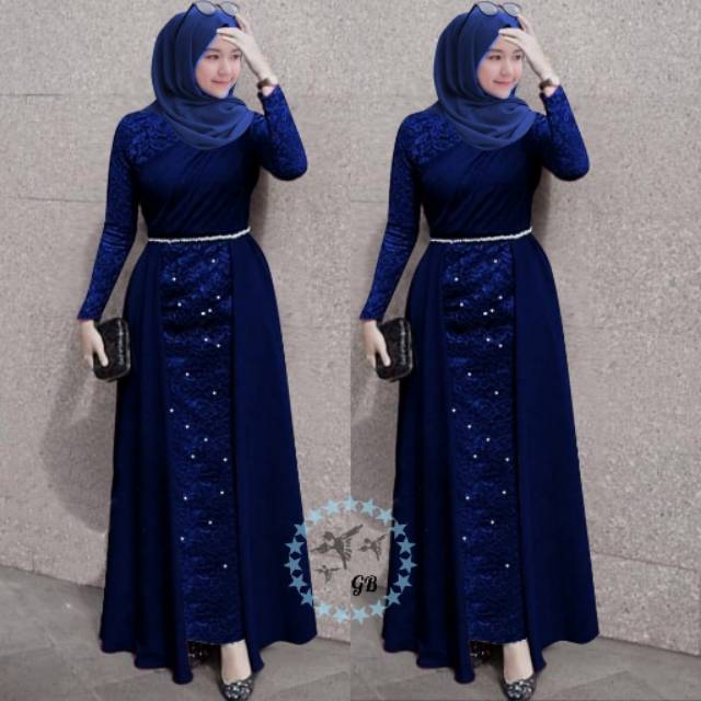 GAMIS MAXY LAKSHANA / BEST SELLER / ASLI CANTIK