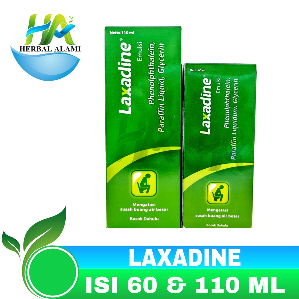 Laxadine Emulsi Botol - Sirup Obat Susah Buang Air Besar