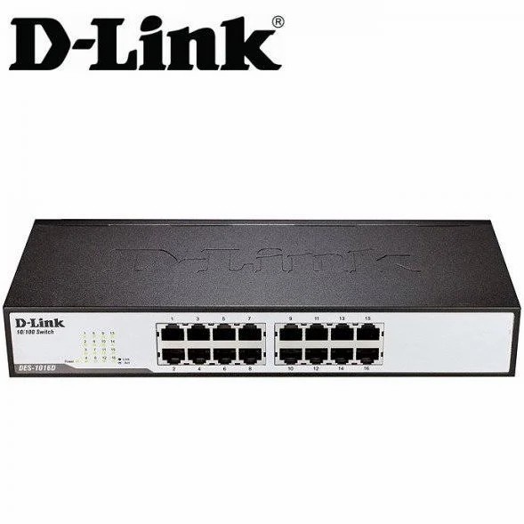 D-LINK DES-1016D Switch Hub 16 Port D-LINK DES1016D