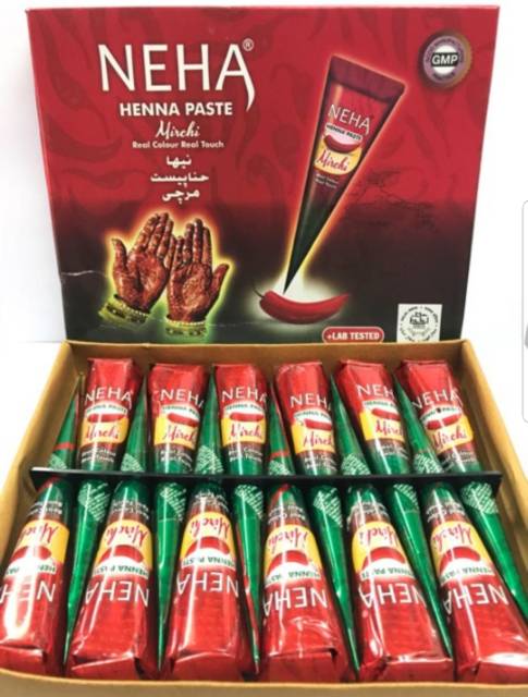 NEHA HENNA PASTE / HENNA HALAL BPOM-5