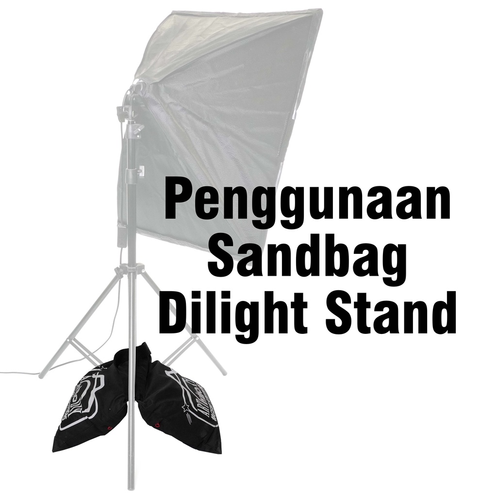 Sandbag Sand Bag Tas Pemberat 10kg C Light Stand Lightstand Tripod Boom Arm Studio Photo Fotografi
