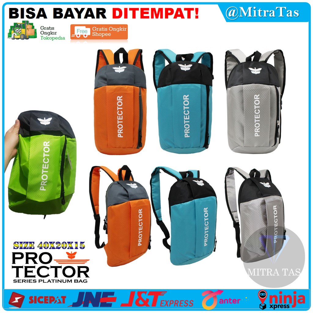 Ransel Sepeda PROTECTOR! Tas Sepeda Tas Gym Tas Olahraga Tas Ransel Pria Tas Gunung