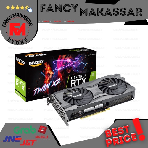 VGA INNO3D GEFORCE RTX 3060 Ti TWIN X2 OC LHR 8GB GDDR6