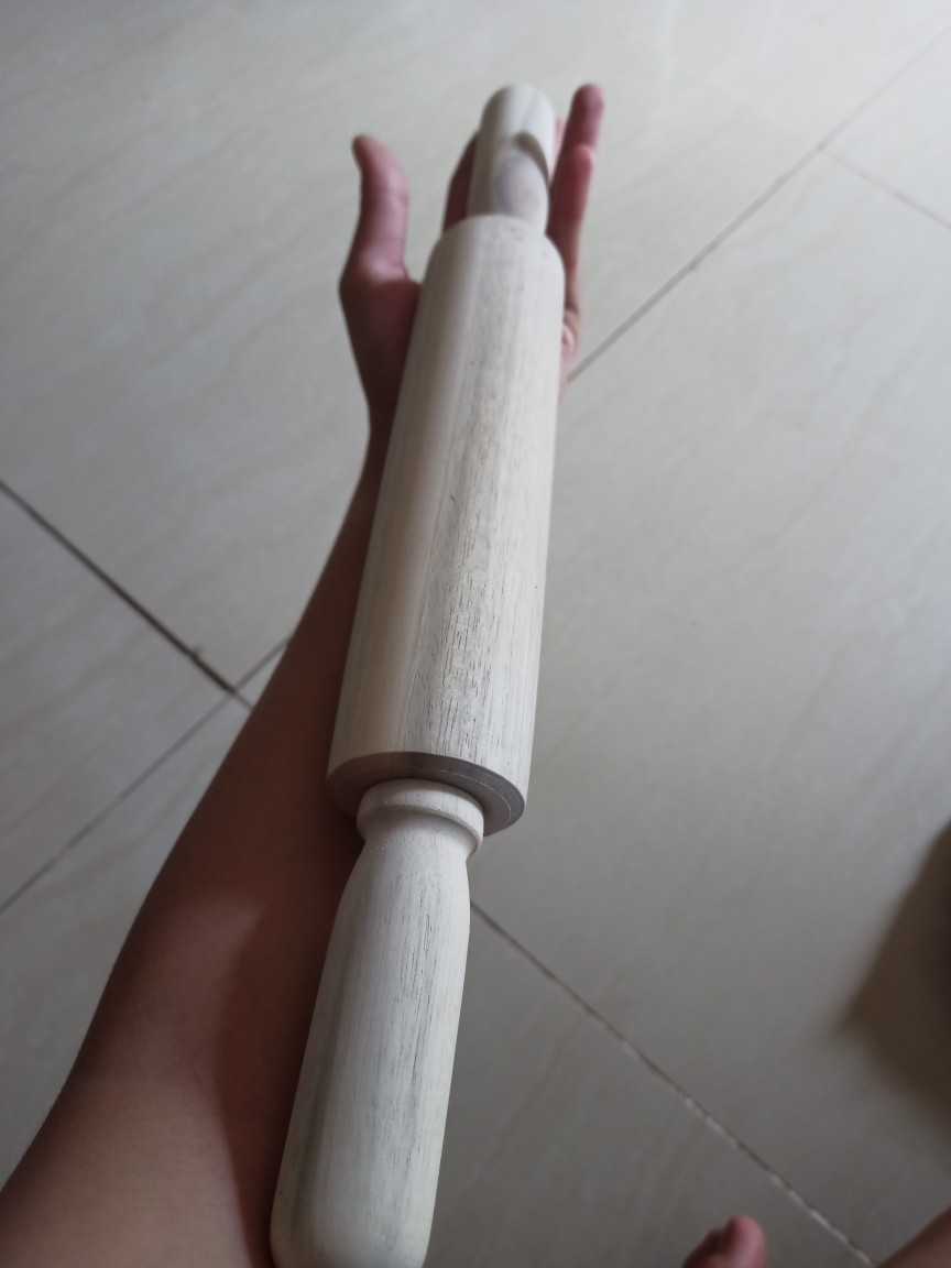 Rolling Kayu Gilesan Kayu Rolling Adonan Kue Gilesan Kue Pemipih Adonan Memutar