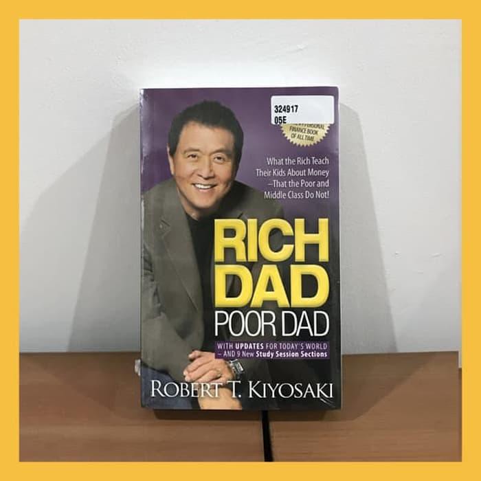 ( Buku Import ) Buku Import Rich Dad Poor Dad by Robert Kiyosaki (Original Paperback)