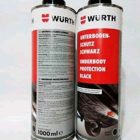 Perawatan Anti Karat Wurth Underbody Protection Seal Black 1Lt