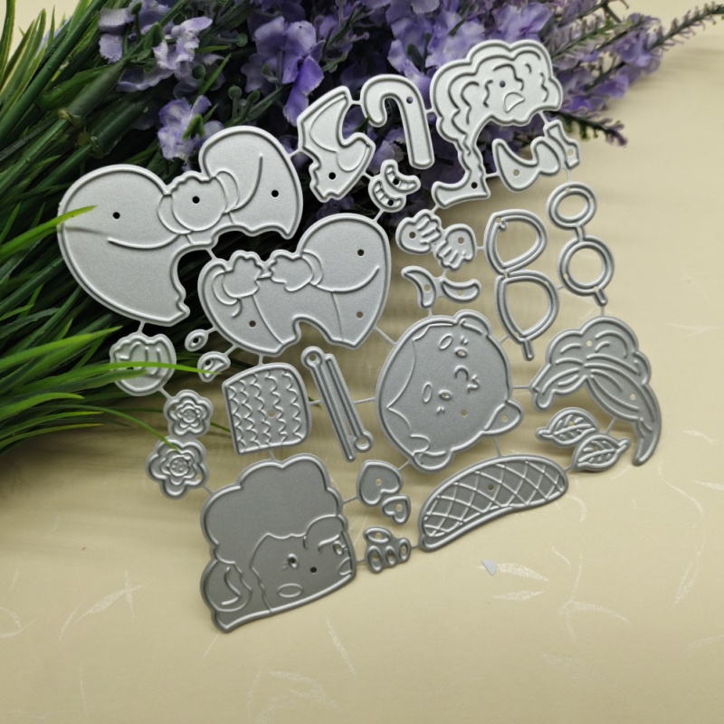 Metal Cutting Dies Creative Embossing Stencil Many Styles 3D Die Cuts Stencil for DIY Crafts Scrapbook Album Paper Card OW