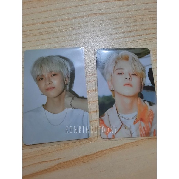 PHOTOCARD PC TREASURE ASAHI BULE ASABUL ASAHI JAKET PINK ASAHI PEGANG LEHER ASAHI SENYUM ASAJUM ASAH