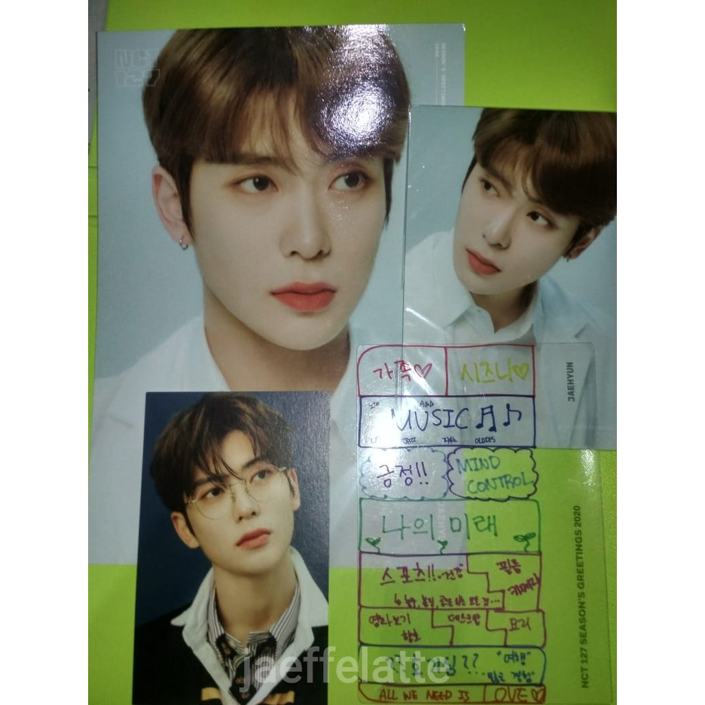 Season Greeting 2020 Jaehyun set (Baca deskripsi)