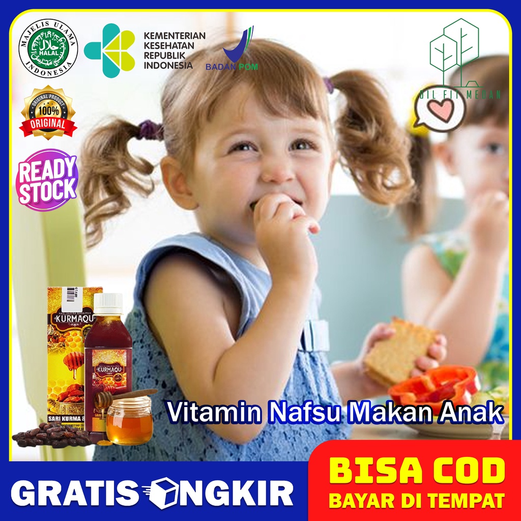 Madu Nafsu Makan Anak, Vitamin Nafsu Makan Anak 1 Tahun, Obat Penafsu Makan, Jamu Nafsu Makan, Penekan Nafsu Makan, Penambah Nafsu Makan Anak, Vitamin Anak Penambah Nafsu Makan - KurmaQu Sari Kurma Madu Asli Terlaris