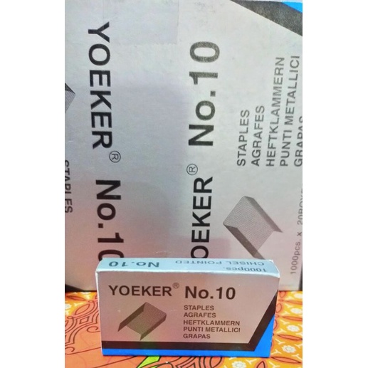 

Anak Hekter Yoeker No10 isi 1000pcs