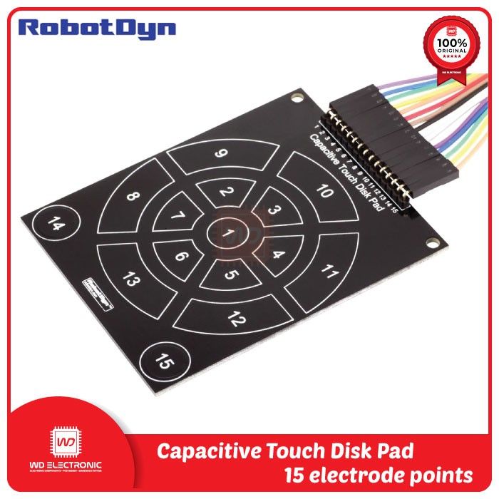 TOUCH SENSOR MODULE ROBOTDYN CAPACITIVE TOUCH DISK PAD