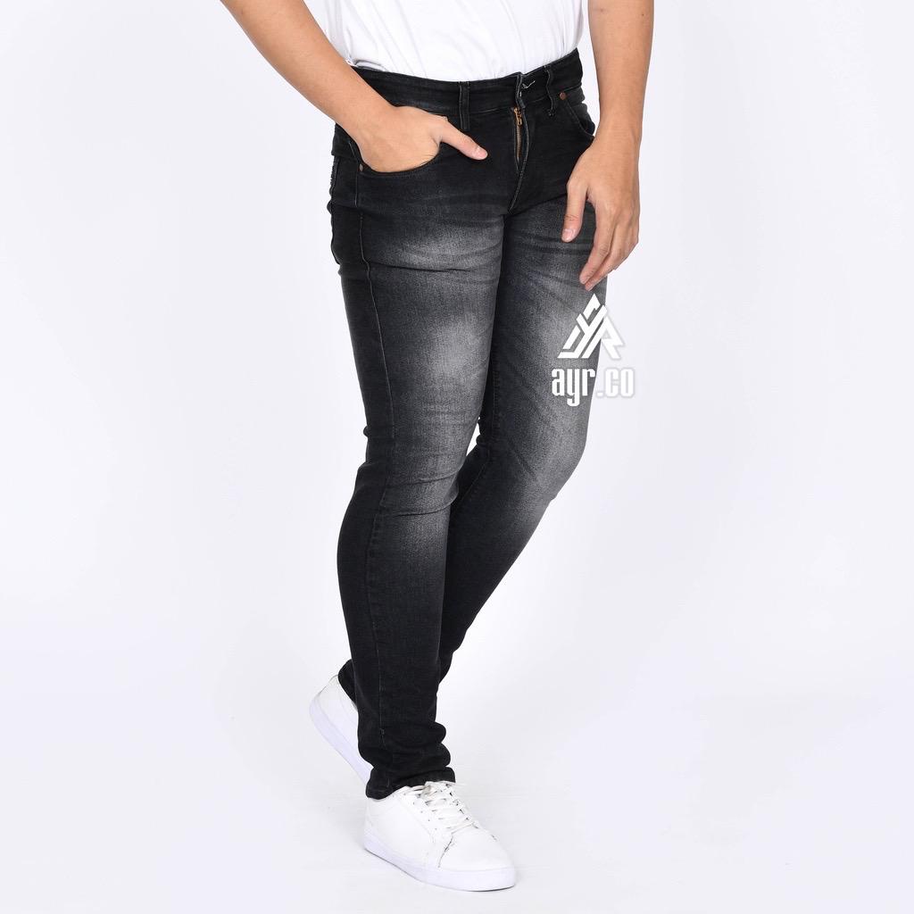 Celana Jeans Panjang  Pria Slimfit / Streetch Ayr.co