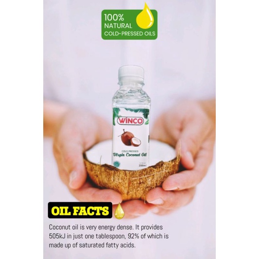 

VCO Virgin Coconut Oil Winco 200ml