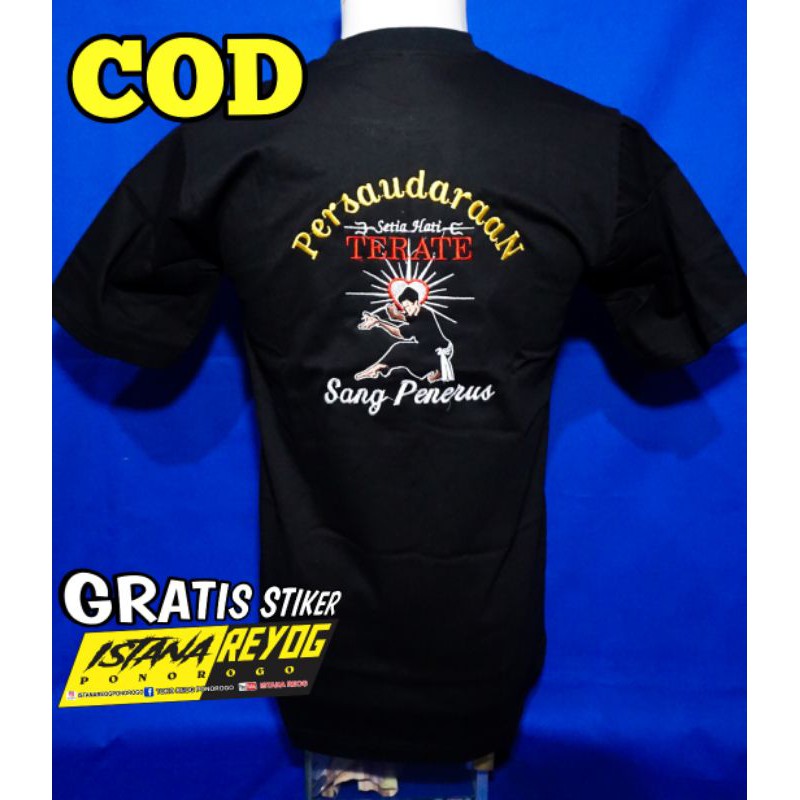 KAOS PSHT SANG PENERUS / KAOS BORDIR PSHT / KAOS IPSI / KAOS PENCAK SILAT