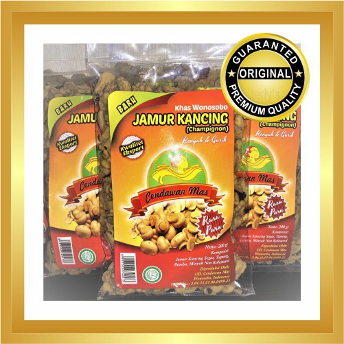 

Keripik Jamur Kancing Dieng Agripina Khas Wonosobo 200gram