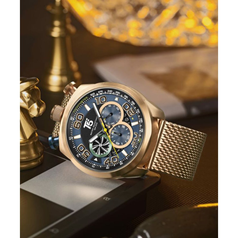 [ COD ] JAM TANGAN PRIA T5 H3748 ORIGINAL CHRONOGRAPH