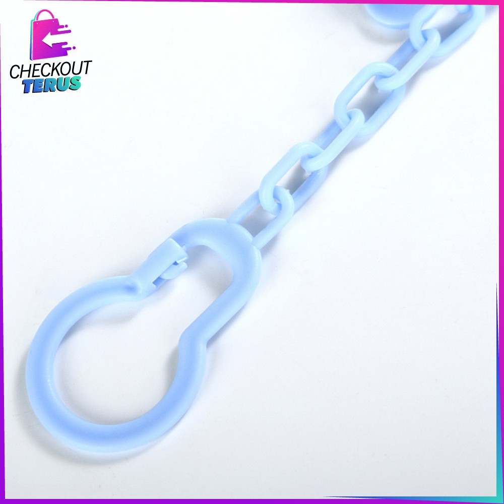 CT C43 Tali Empeng Bayi Rantai Penjepit Dot Bayi Gantungan Dot Bayi Klip Rantai Dot Bayi Teether Clipper Pacifier Holder