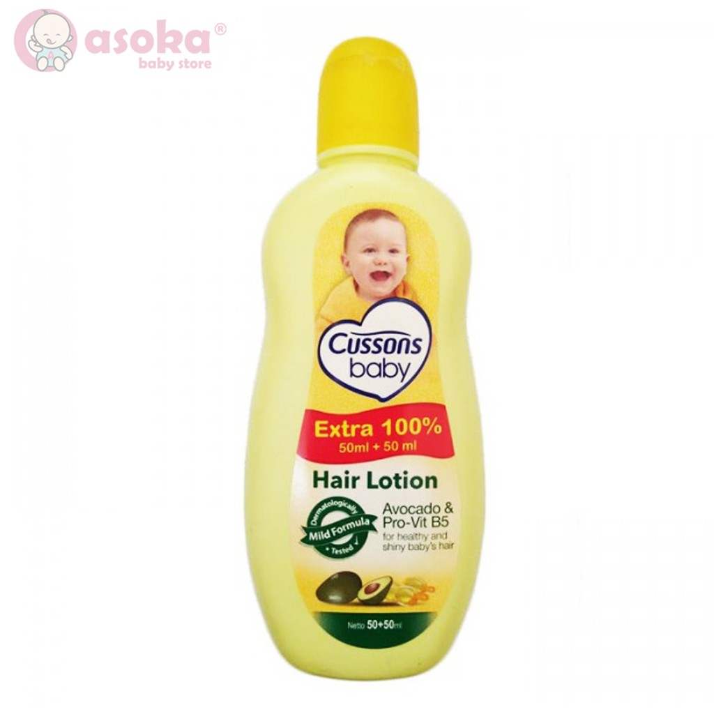 Cussons Baby Hair Lotion 50ml + 50ml ASOKA