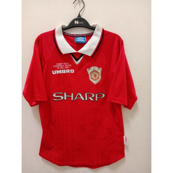 jersey retro MU 1998 1999 final UCL