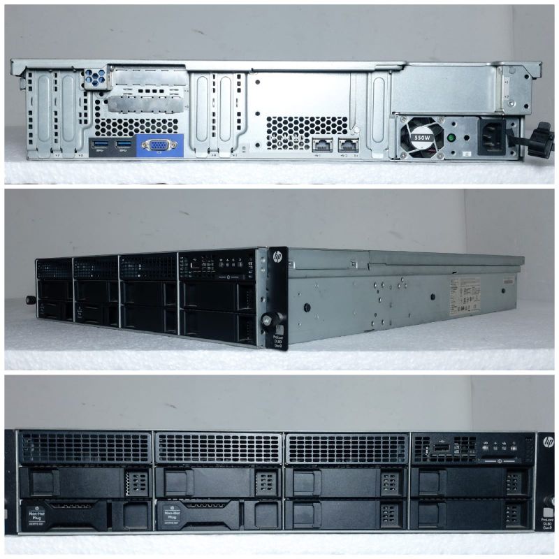 Server Hp DL 80 Gen9 2U Xeon E5-2603V3 X2 Ram 64Gb Ddr4 Hdd 1Tb