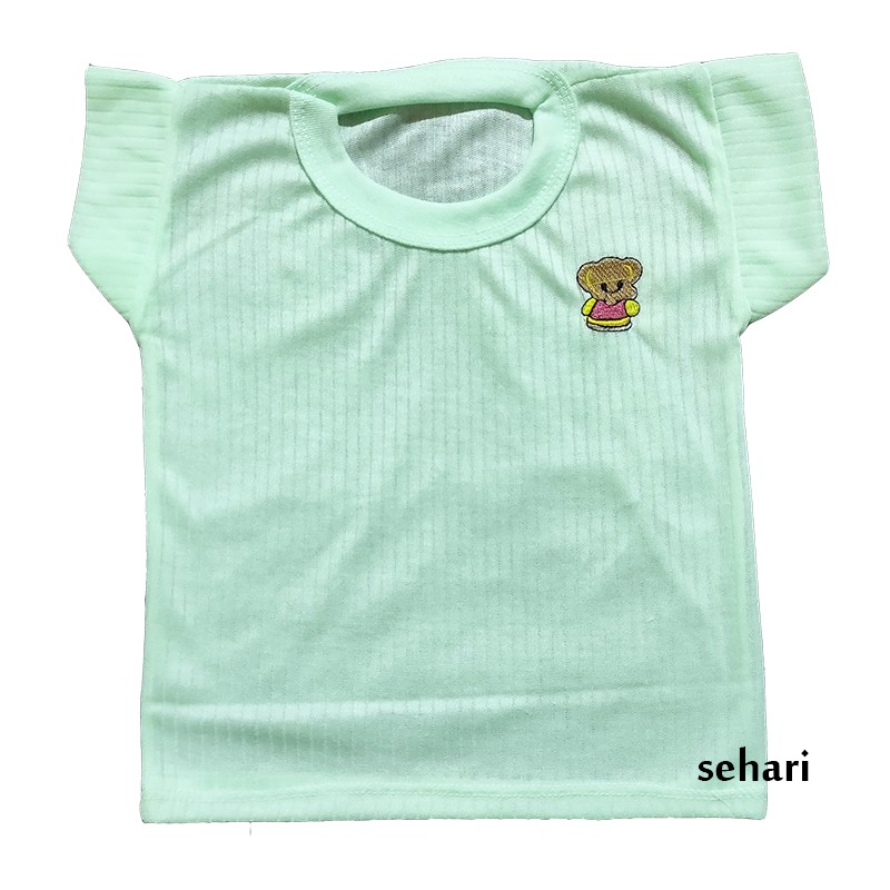 6 pcs - Baju oblong kaos bayi new born / baru lahir