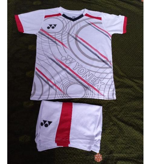 Promo baju badminton yonex baju badminton anak terbaru setelan badminton anak remaja bulutangkis SD-