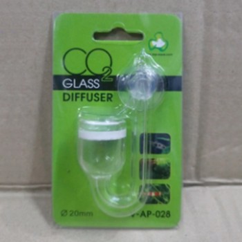 CO2 GLASS Diffuser TOP AQUA Diameter 20mm 20 mm Aquarium Aquascape