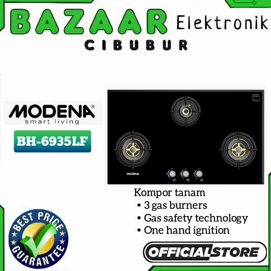 MODENA KOMPOR TANAM 3 TUNGKU BH 6935 LF / BH6935LF / 6935LF 90CM TERBARU4524