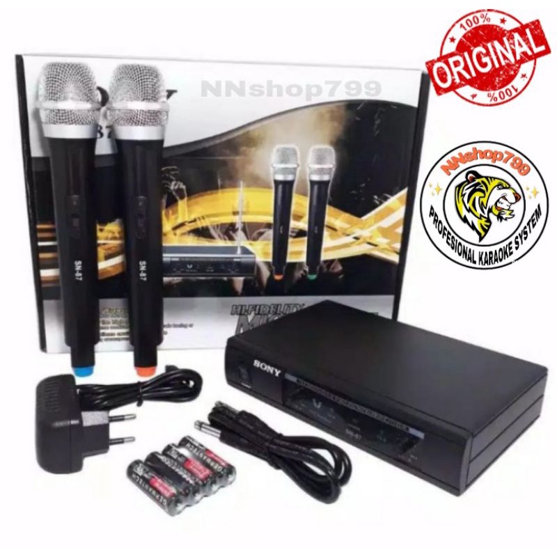 Mic Wireless Sony SN 87 Original