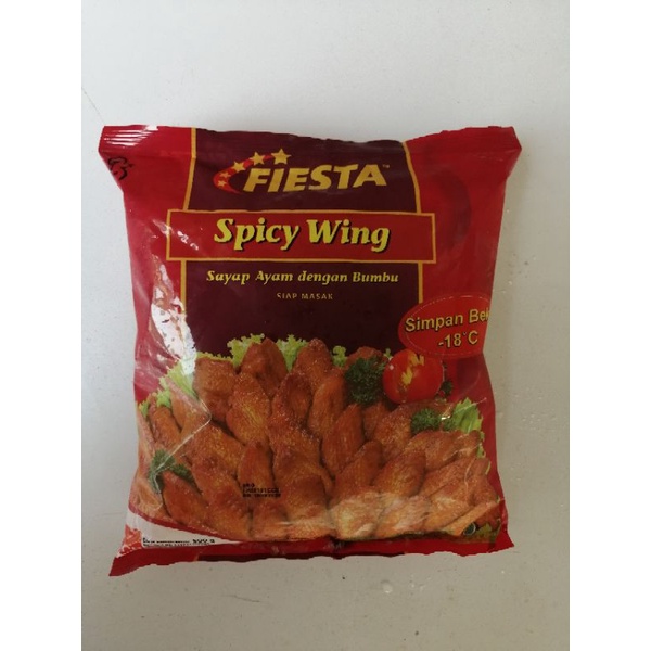 

fiesta spicy wings 500gram