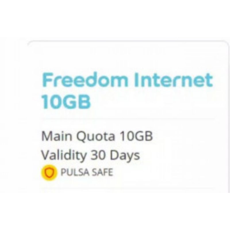 Freedom Internet 10GB