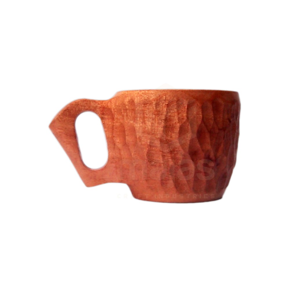 Wooden Cup Mug | Rustic Mug | Mug Kayu Antik Unik Murah |Properti Foto