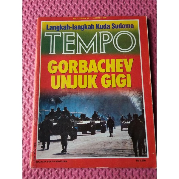 Majalah Tempo Edisi 31 Maret 1990 No.5